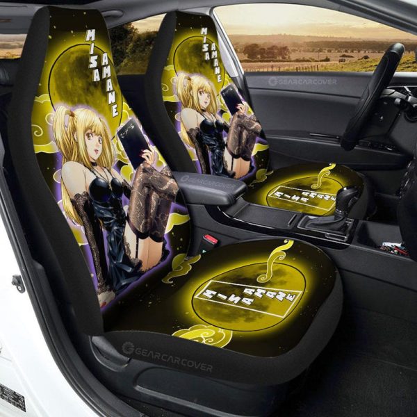 Misa Amane Car Seat Covers Custom Death Note Car Accessories