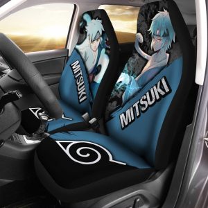 Mitsuki Car Seat Covers Custom Boruto Anime Car Accessories