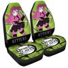 Mitsuri Kanroj Car Seat Covers Custom Demon Slayer Anime Car Accessories