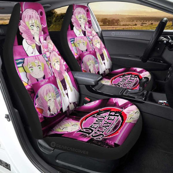 Mitsuri Kanroji Car Seat Covers Custom