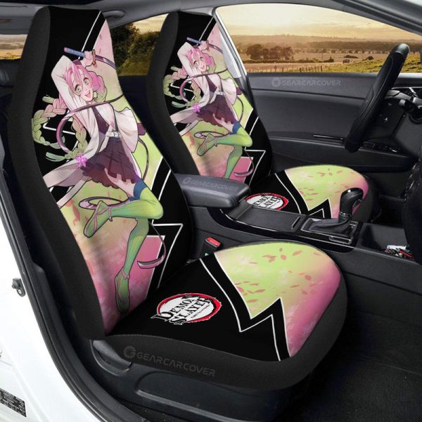 Mitsuri Kanroji Car Seat Covers Custom Car Accessories