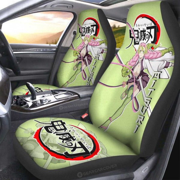 Mitsuri Kanroji Car Seat Covers Custom Car Accessories