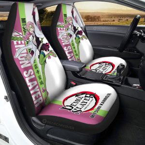 Mitsuri Kanroji Car Seat Covers Custom Car Accessories For Fans