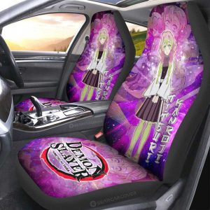 Mitsuri Kanroji Car Seat Covers Custom Characters Car Accessories