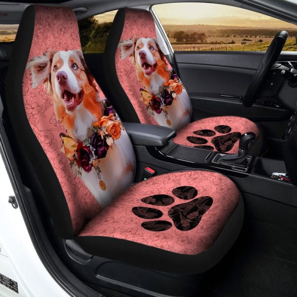 Mixed Breed Dog Car Seat Covers Custom Cute Car Accessories