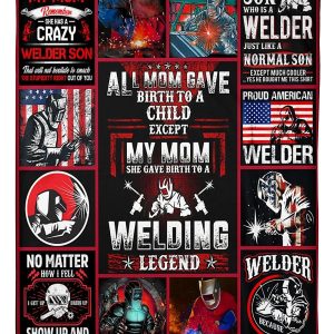 Mom Gave Birth To Welding Legend DZ Blanket