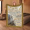 Mom Gift For Son I Love You Forever And Always Blanket