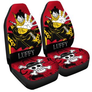 Monkey D Luffy Car Seat Covers Custom Car Accessories