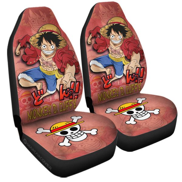 Monkey D Luffy Car Seat Covers Custom Car Accessories