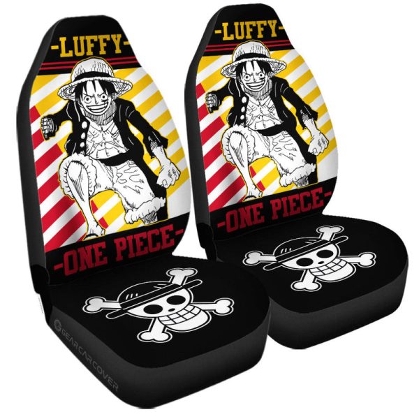 Monkey D Luffy Car Seat Covers Custom Car Accessories