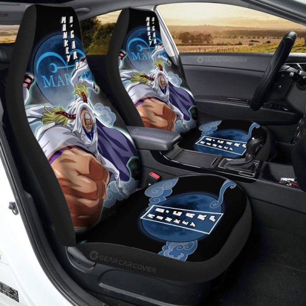 Monkey D. Garp Car Seat Covers Custom Car Accessories For Fans