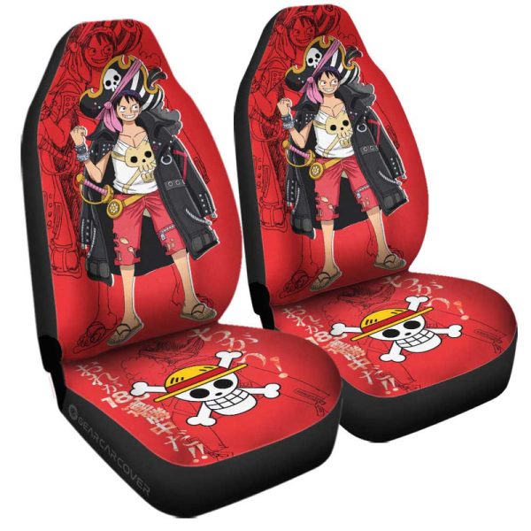 Monkey D. Luffy Car Seat Covers Custom Car Accessories