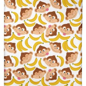 Monkeys Love Large Bananas Blanket