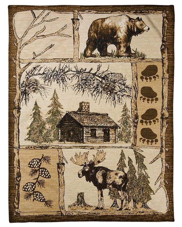 Moose Bear Blanket