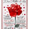 Mother-In-Law  – Dear My Mother-In-Law Thank You Mom For The Things You Have Done You Raised In Love A Little Boy And Gave Me The Man Blanket