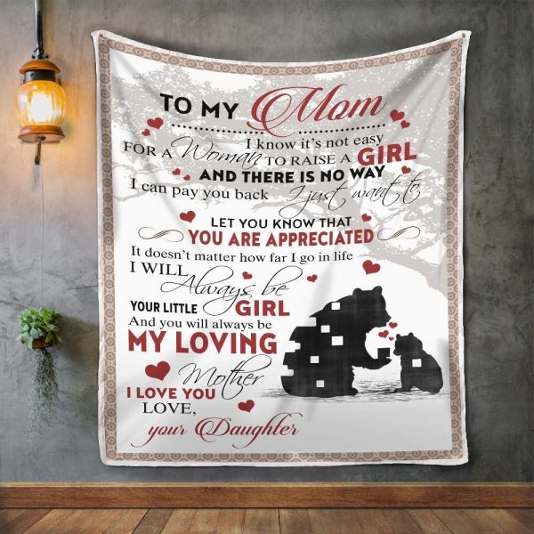 Mother  – To My Mom I Just Want To Let You Know That You Are Appreciated I Love You Blanket