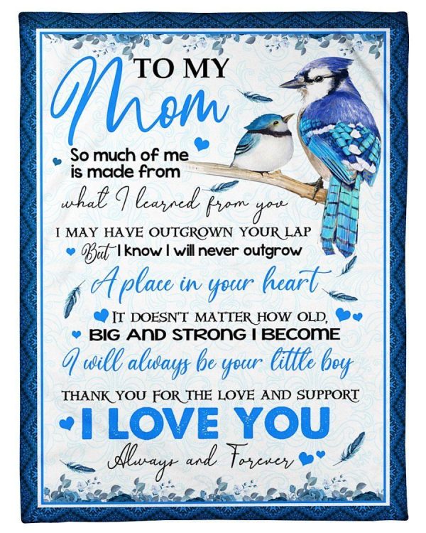 Mother  – To My Mom I May Have Outgrown Your Lap But I Know I Will Never Outgrow A Place In Your Heart Thank You For The Love And Support Blanket