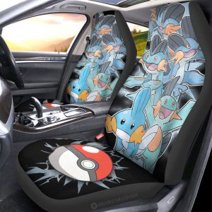 Mudkip Car Seat Covers Custom Car Accessories For Fans