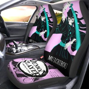 Muichiro Tokito Car Seat Covers Custom Car Accessories