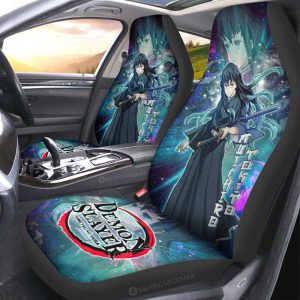 Muichiro Tokito Car Seat Covers Custom Characters Car Accessories