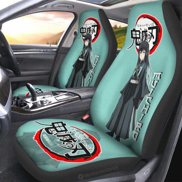 Muichiro Tokitou Car Seat Covers Custom Car Accessories