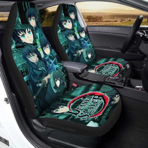 Muichirou Tokitou Car Seat Covers Custom Demon Slayer Anime