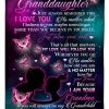 My Love For You Is Forever Lovely Message From Grandma Gifts For Granddaughters Blanket