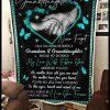 My Love Will Follow You  Gift For Granddaughter Blanket