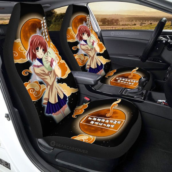 Nagisa Furukawa Car Seat Covers Custom Clannad Anime Car Accessories