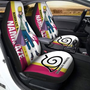 Namikaze Minato Car Seat Covers Custom Anime Car Accessories