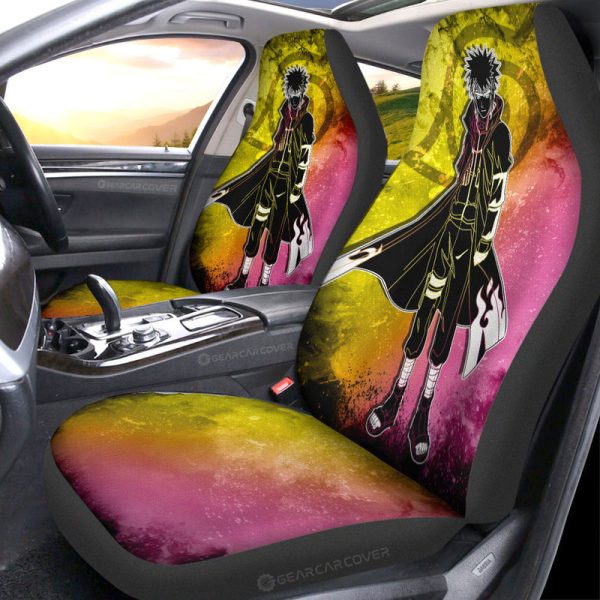 Namikaze Minato Car Seat Covers Custom Anime Car Accessories