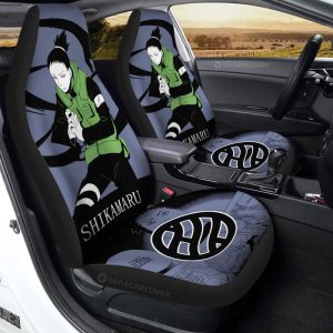 Nara Shikamaru Car Seat Covers Custom Car Accessories Manga Color Style