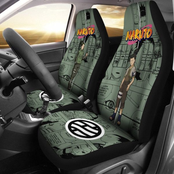 Nara Shikamaru Car Seat Covers Custom Manga Anime Car Accessories