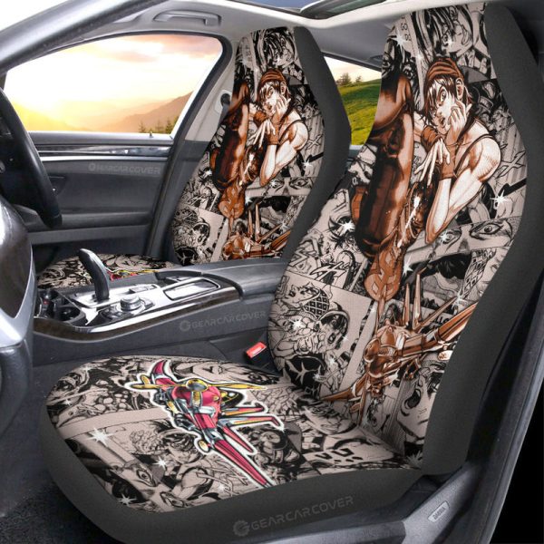 Narancia Ghirga Car Seat Covers Custom Car Accessories