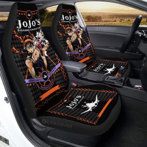 Narancia Ghirga Car Seat Covers Custom JoJo's Bizarre Anime Car Accessories