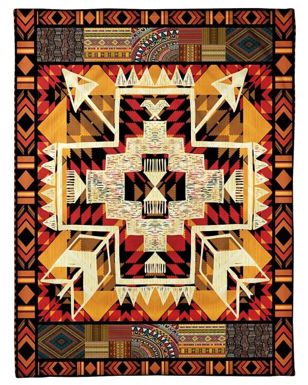 Native American Pattern Blanket