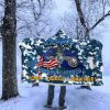 Navy Aerographers Mate Navy AG Proudly Served Hooded Blanket