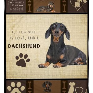 Need A Dachshund Blanket