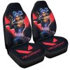 Neon Car Seat Covers Custom Valorant Agent