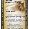 Never Forget How Much I Love You Quote Gift For Granddaughter Blanket