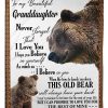 Never Forget That I Love You Great Gift From Grandma To Granddaughter Blanket