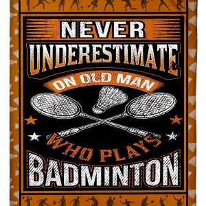 Never Underestimate On Old Man Blanket