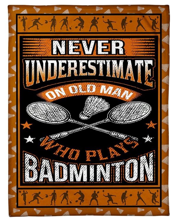 Never Underestimate On Old Man Blanket