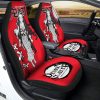 Nezuko Kamado Car Seat Covers Custom Car Accessories Manga Style For Fans