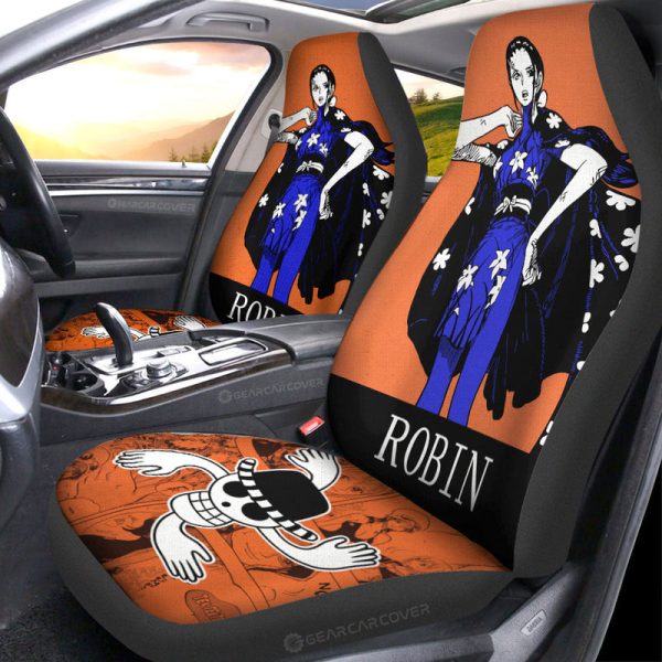 Nico Robin Car Seat Covers Custom Car Accessories