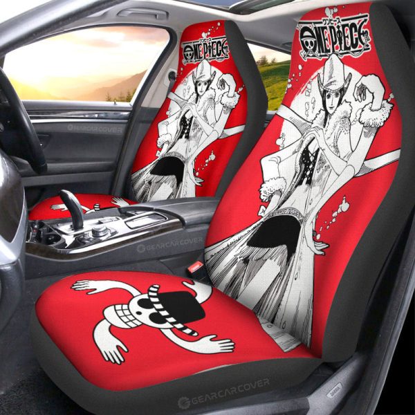 Nico Robin Car Seat Covers Custom One Piece Anime Car Accessories