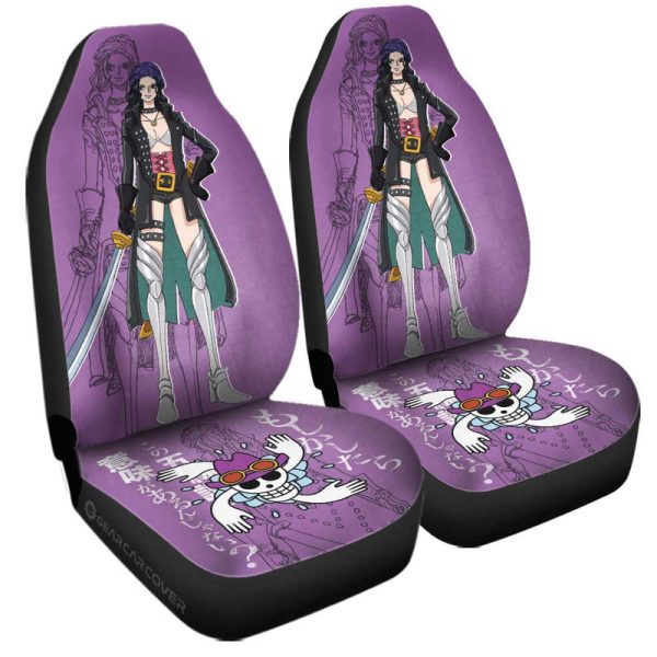 Nico Robin Film Red Car Seat Covers Custom Car Accessories