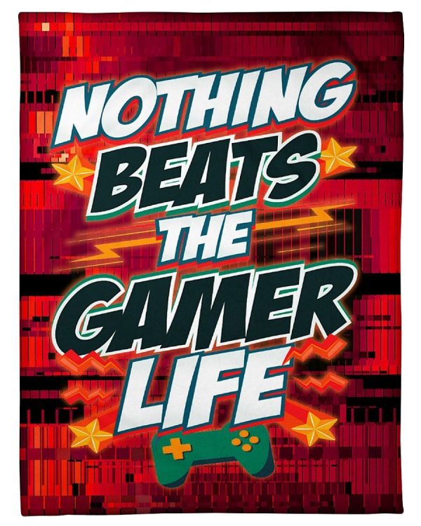 Nothing Beats The Games Life Blanket