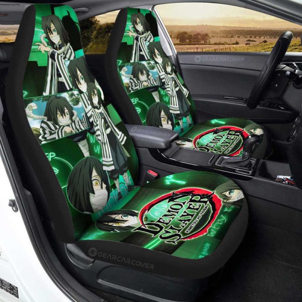 Obanai Iguro Car Seat Covers Custom