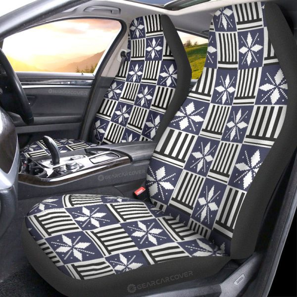 Obanai Iguro Car Seat Covers Custom Anime Car Accessories